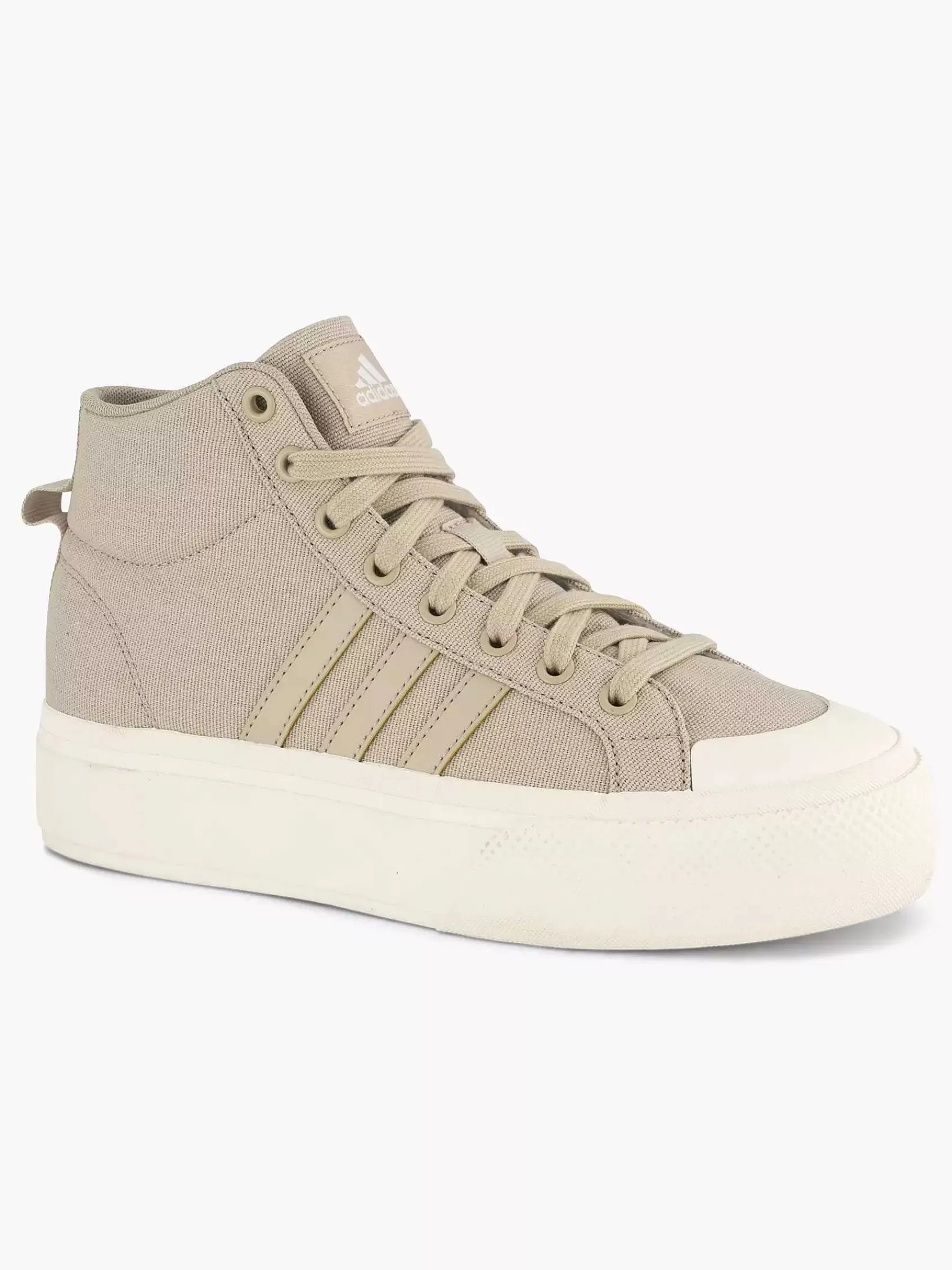 Best adidas Beigefarbene Bravada 2.0-Mittelplattform