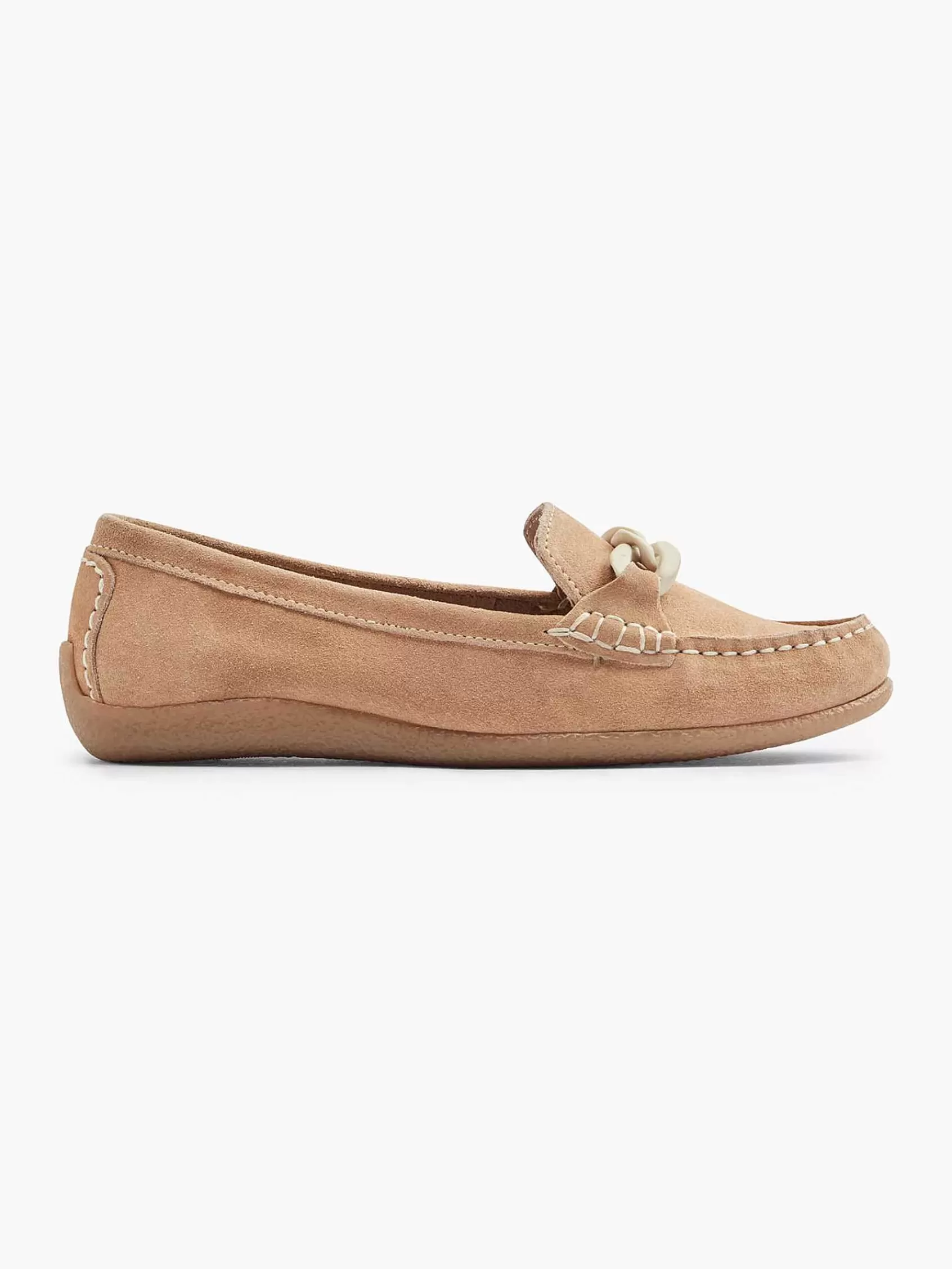 Best Sale 5th Avenue Beigefarbene, Dekorative Slip-On-Halskette Aus Wildleder