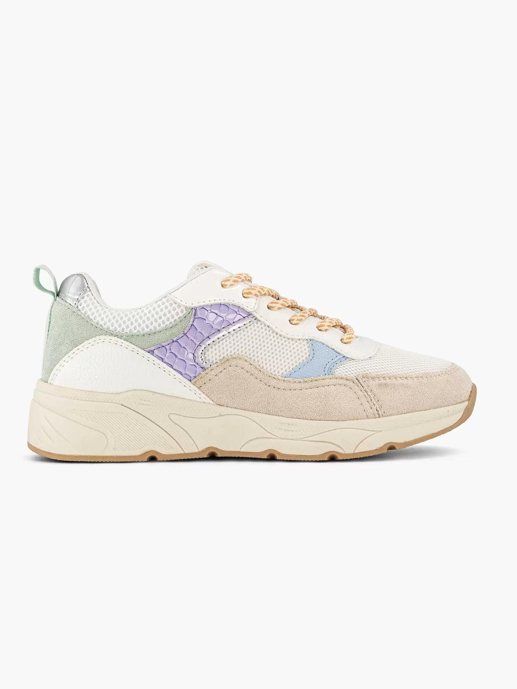 Flash Sale Oxmox Beigefarbener, Klobiger Sneaker