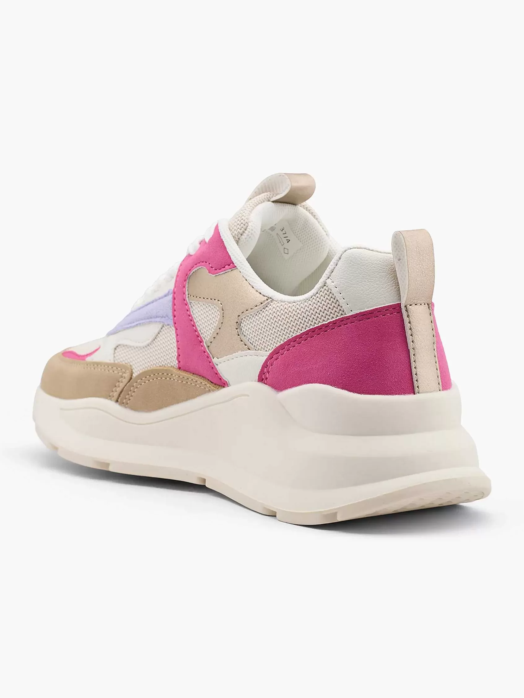Fashion Oxmox Beigefarbener, Klobiger Sneaker