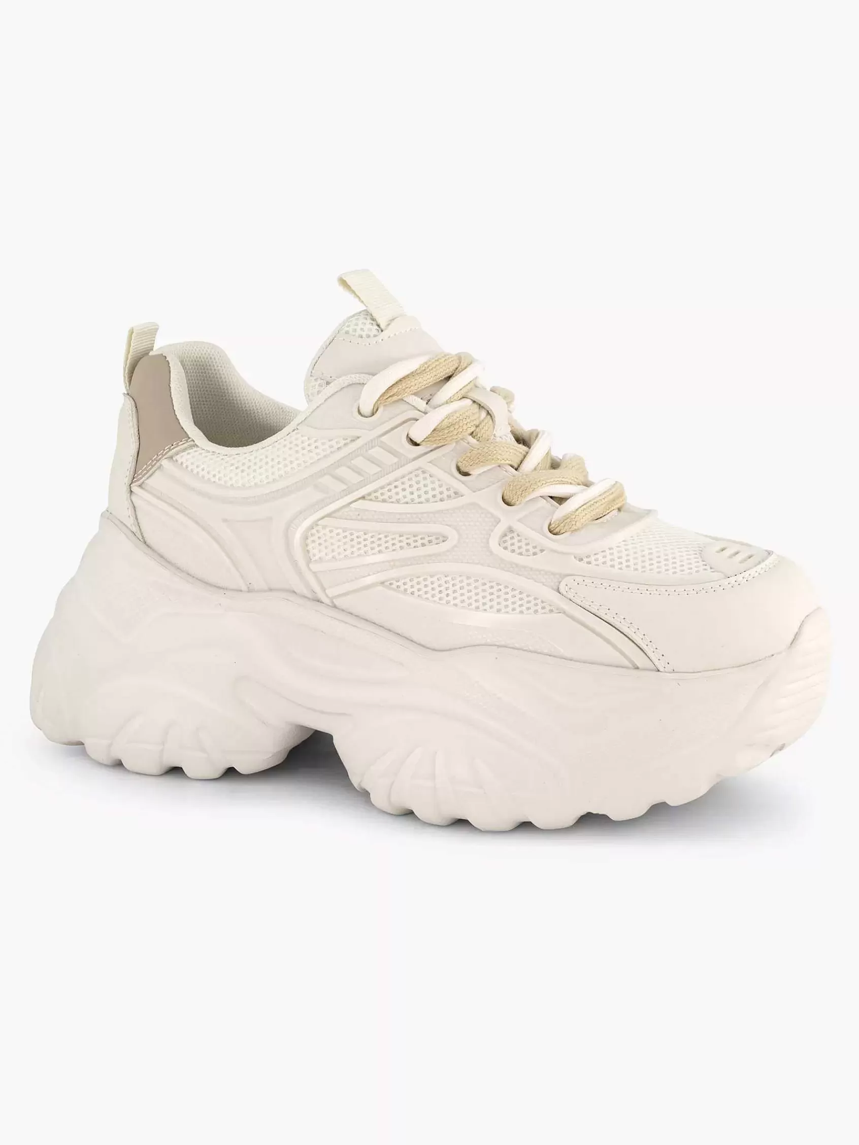 Discount Oxmox Beigefarbener, Klobiger Sneaker