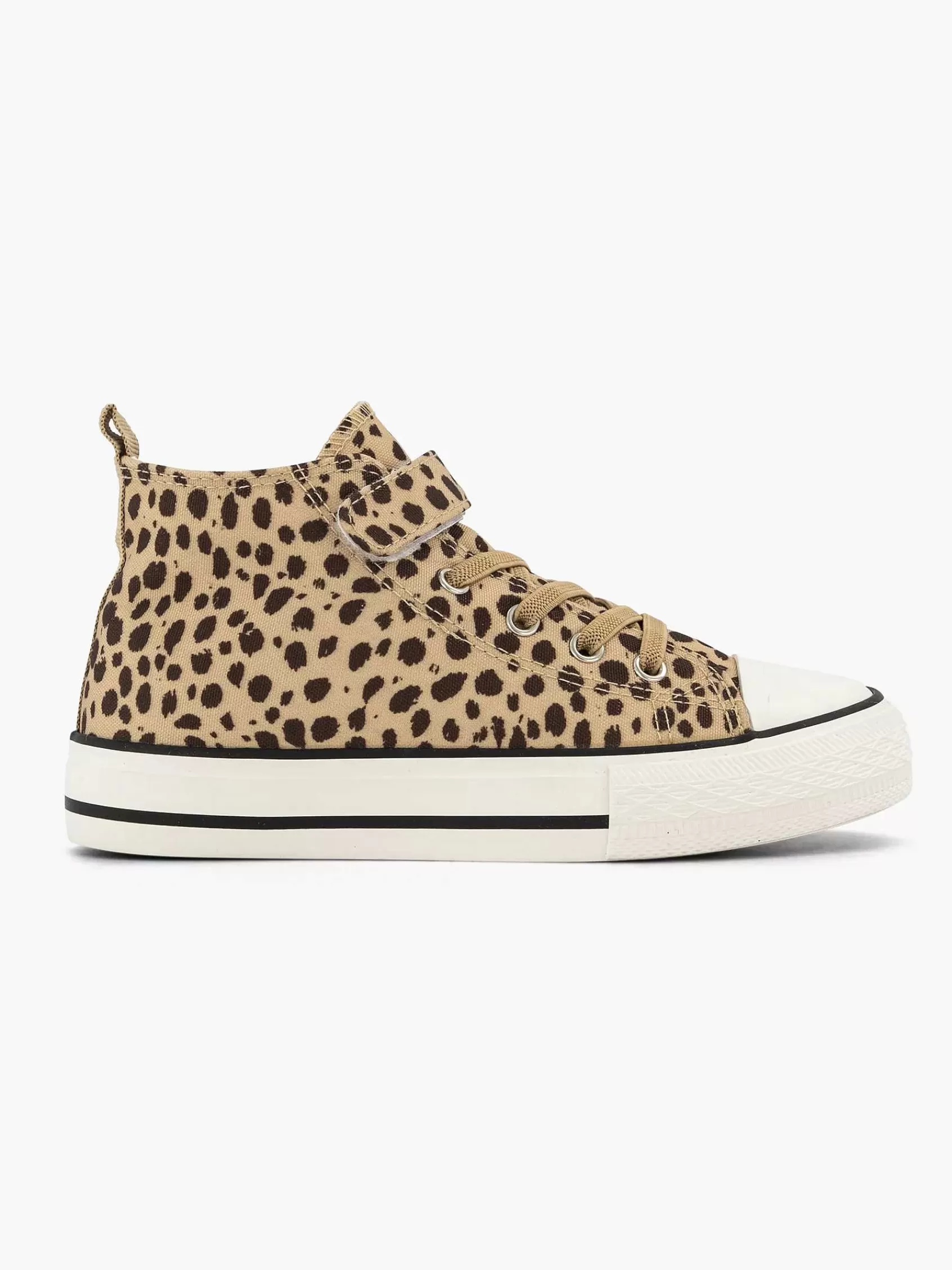 Sale Graceland Beiger Hoher Canvas-Sneaker