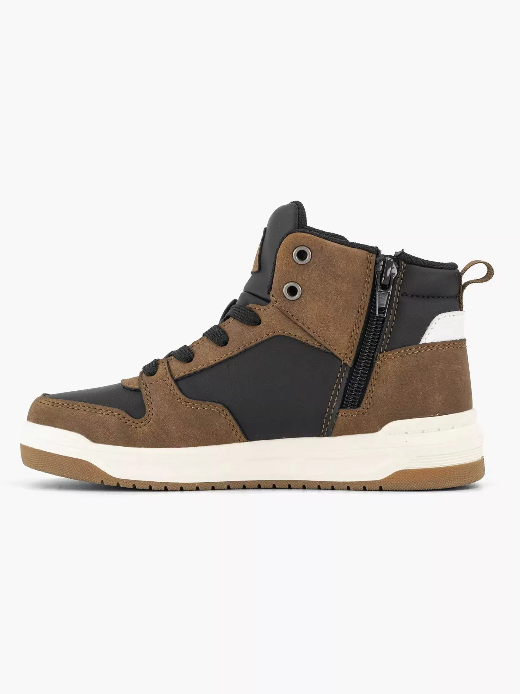 New Vty Brauner Hoher Sneaker