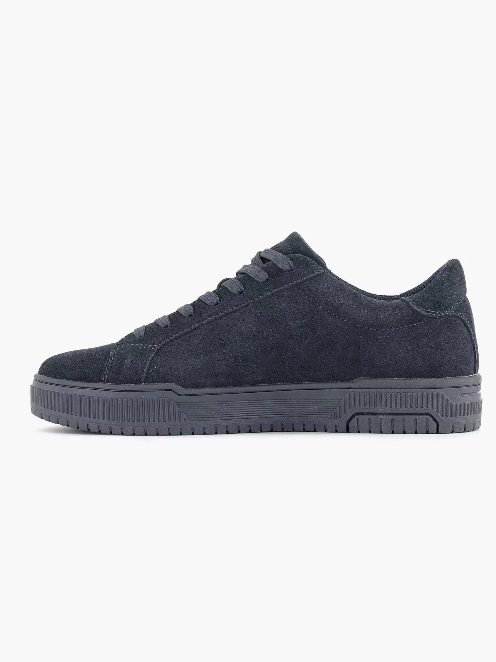 Online Oxmox Dunkelblauer Wildleder-Sneaker