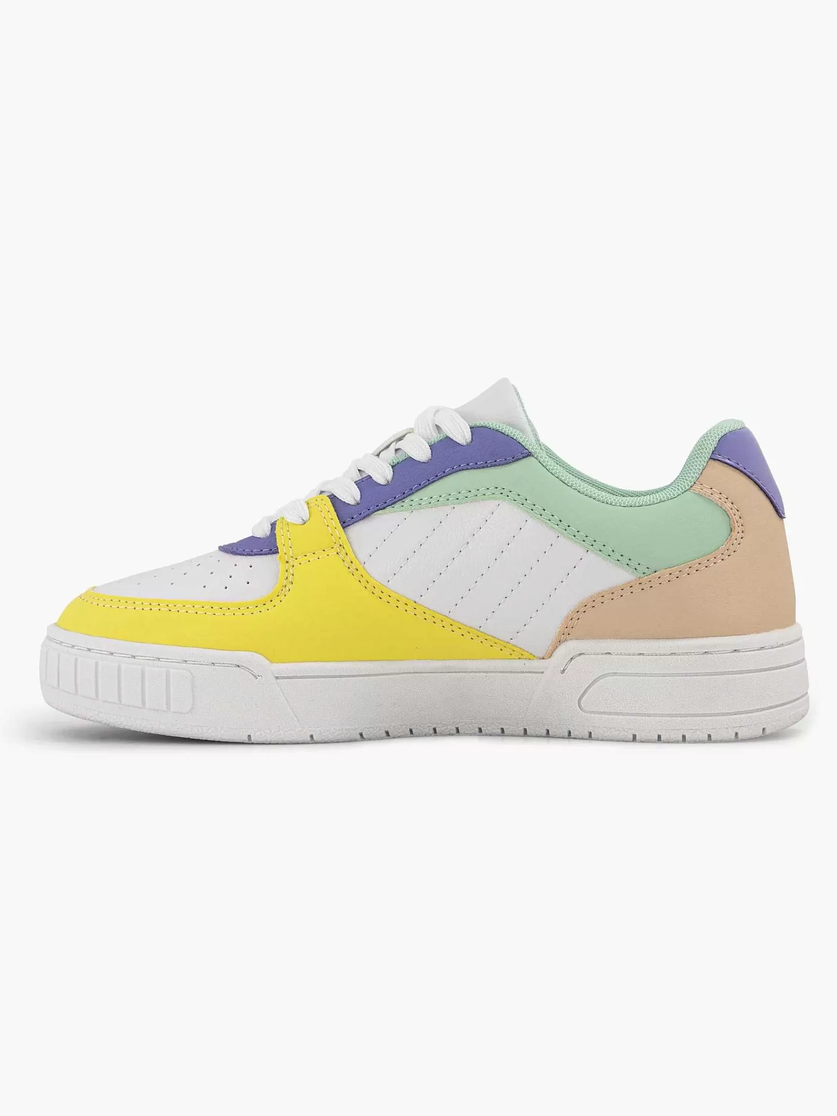 New Graceland Farbiger Plateau-Sneaker