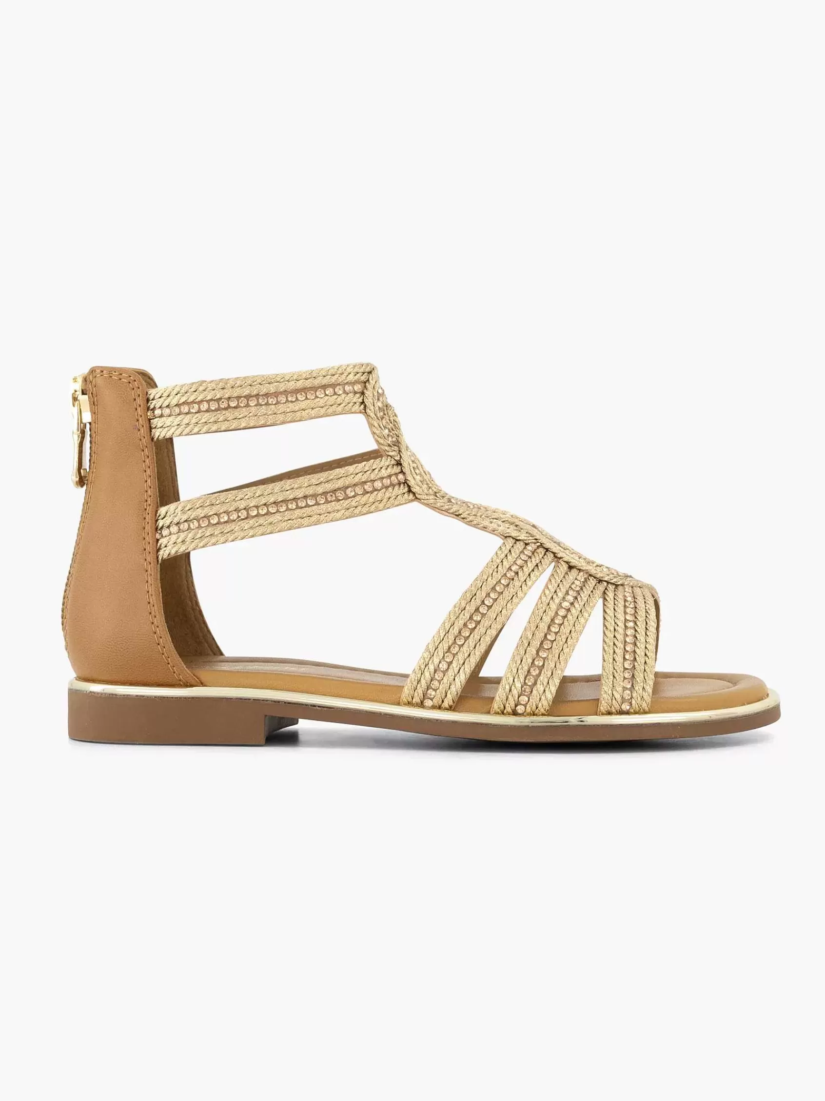 Outlet Graceland Goldene Sandale