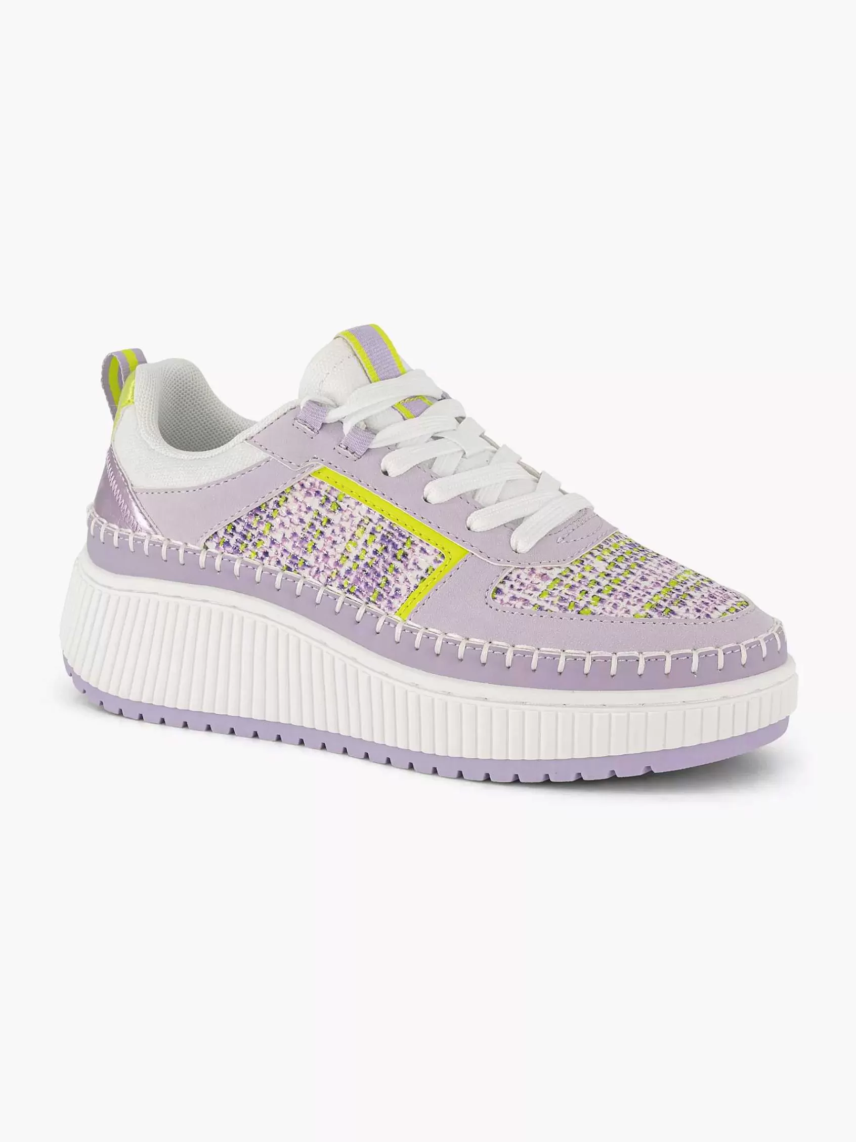 Clearance Oxmox Lila Plateau-Sneaker