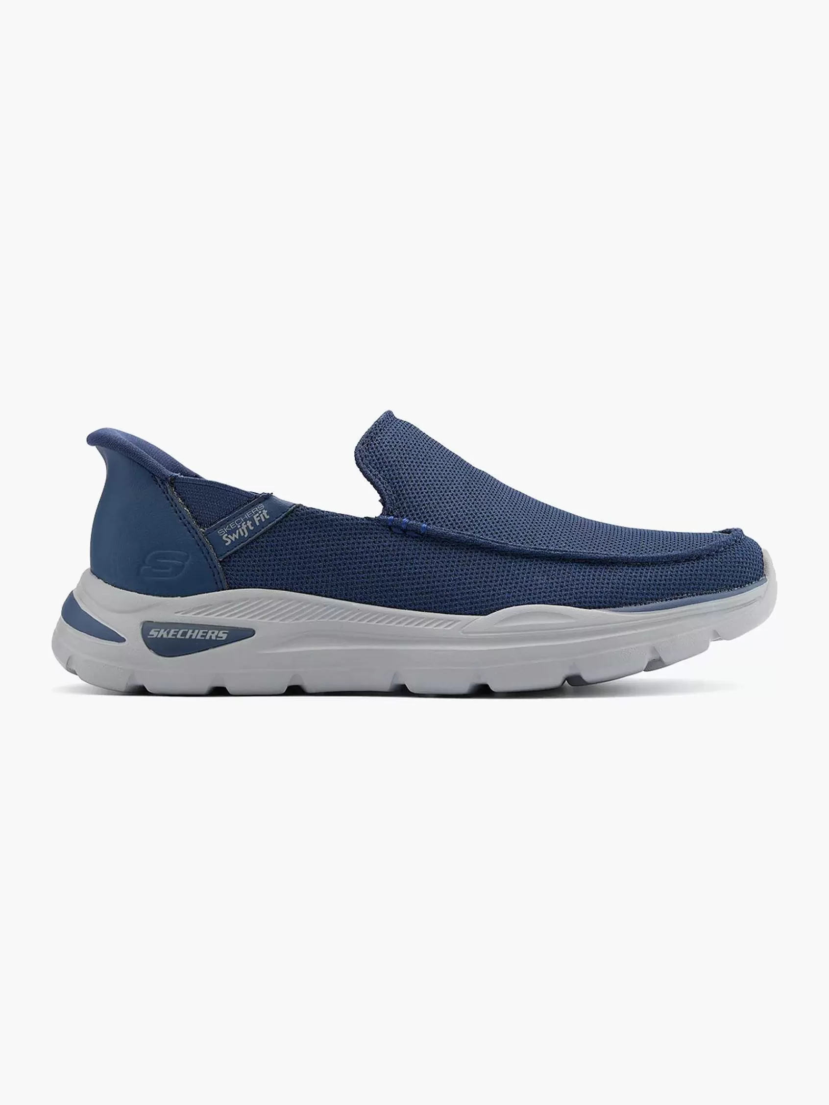 Store Skechers Marineblauer Slip-On Aus Memory-Schaum