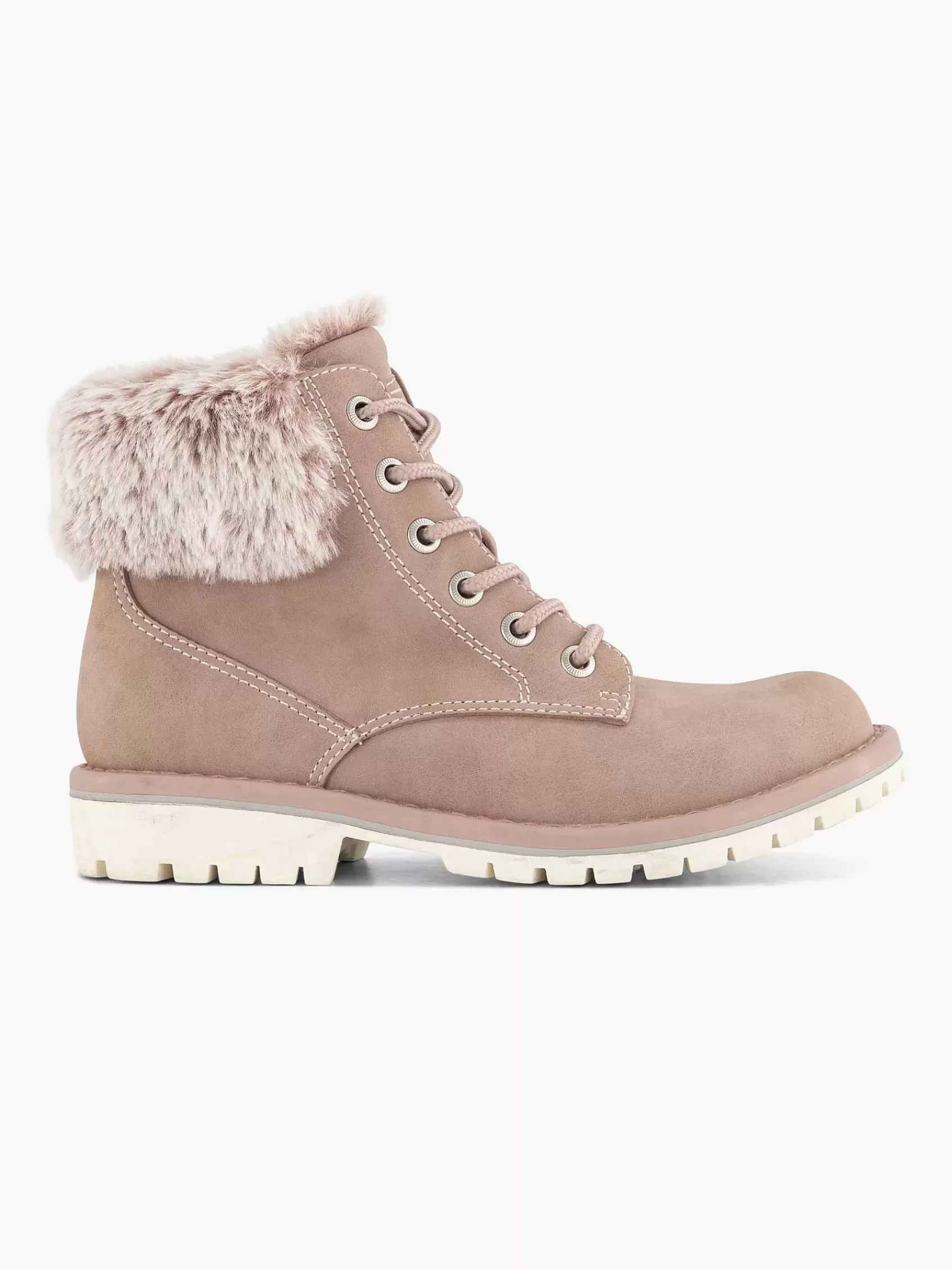 New Graceland Rosa Spitzenstiefel