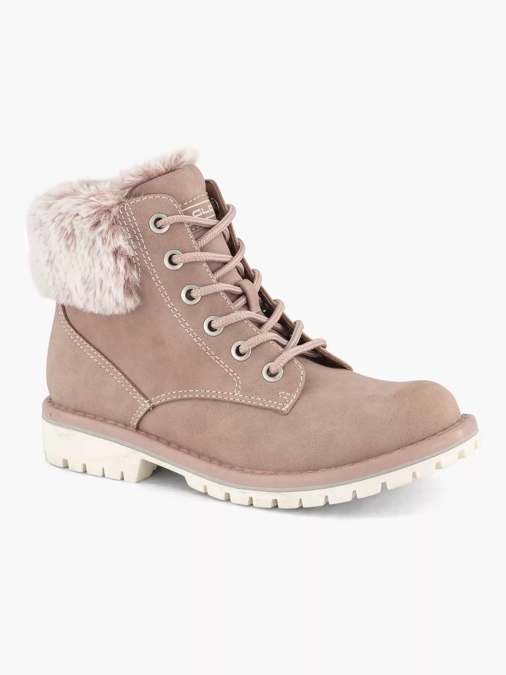 New Graceland Rosa Spitzenstiefel