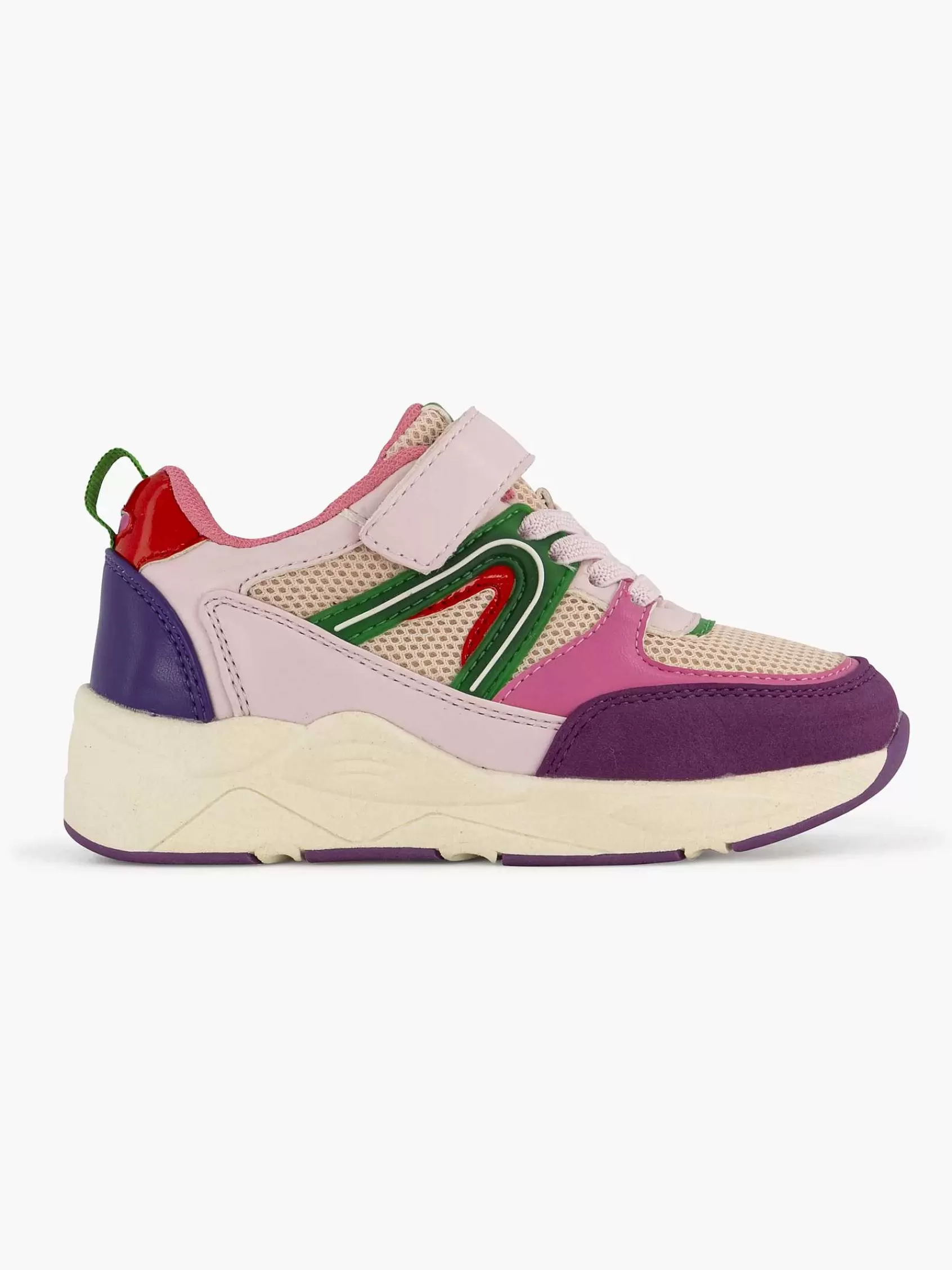 Clearance Oxmox Rosafarbener, Klobiger Sneaker