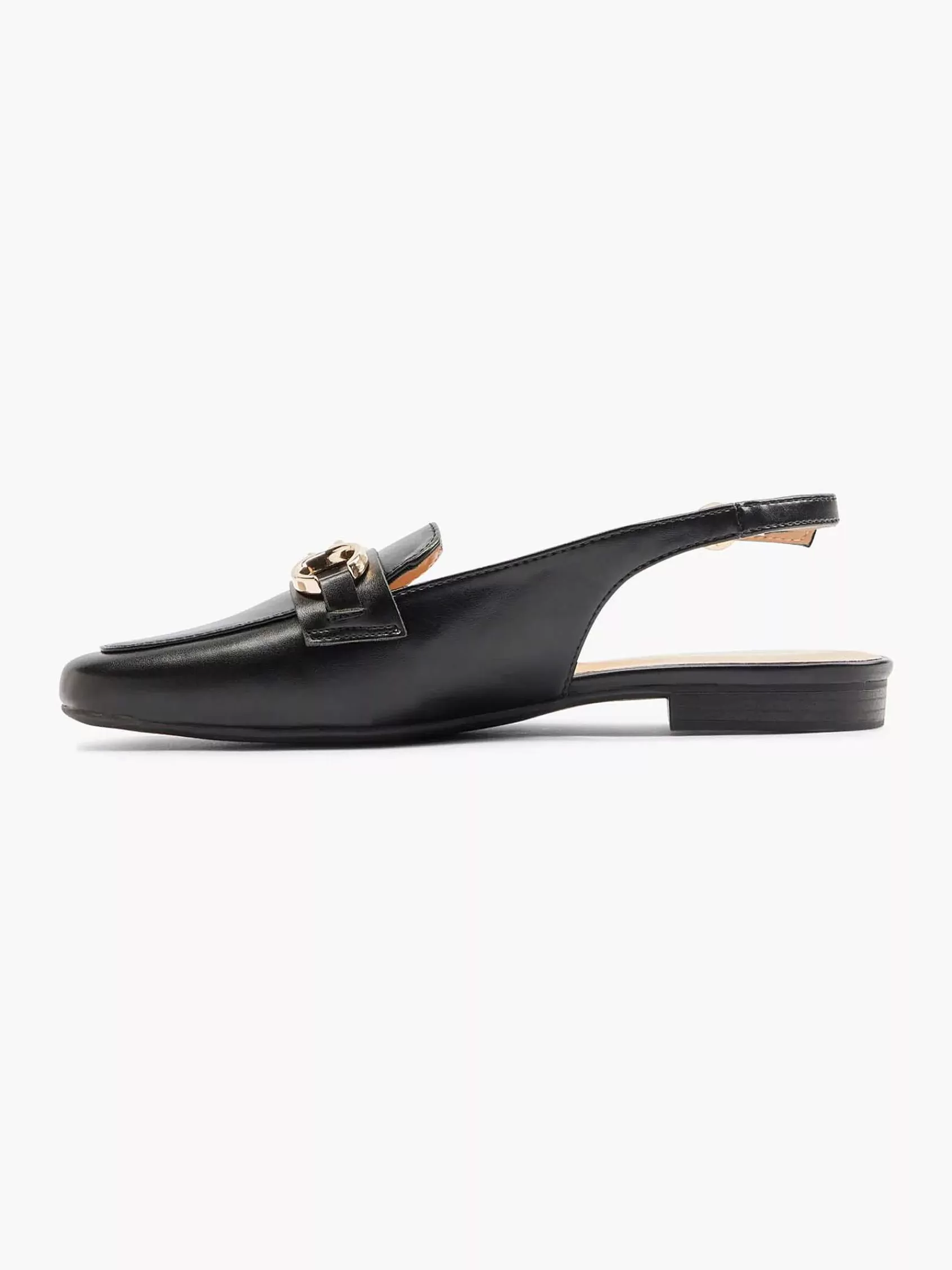 Best Sale Graceland Schwarze Flache Slingback-Dekorationskette