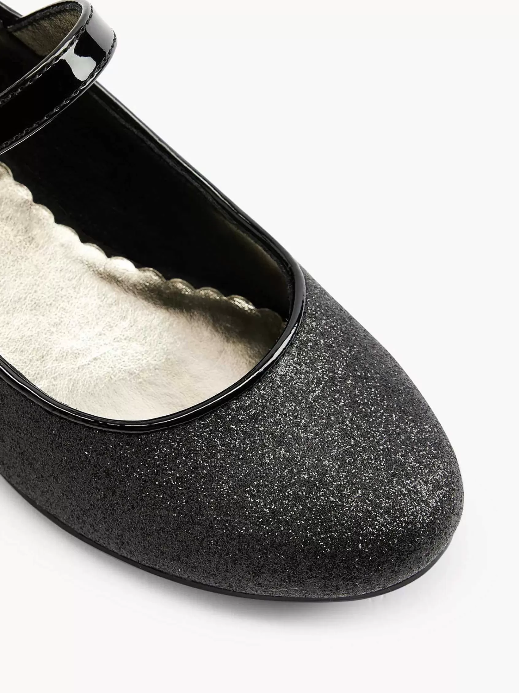 Outlet Graceland Schwarzer Ballerina-Glitzer