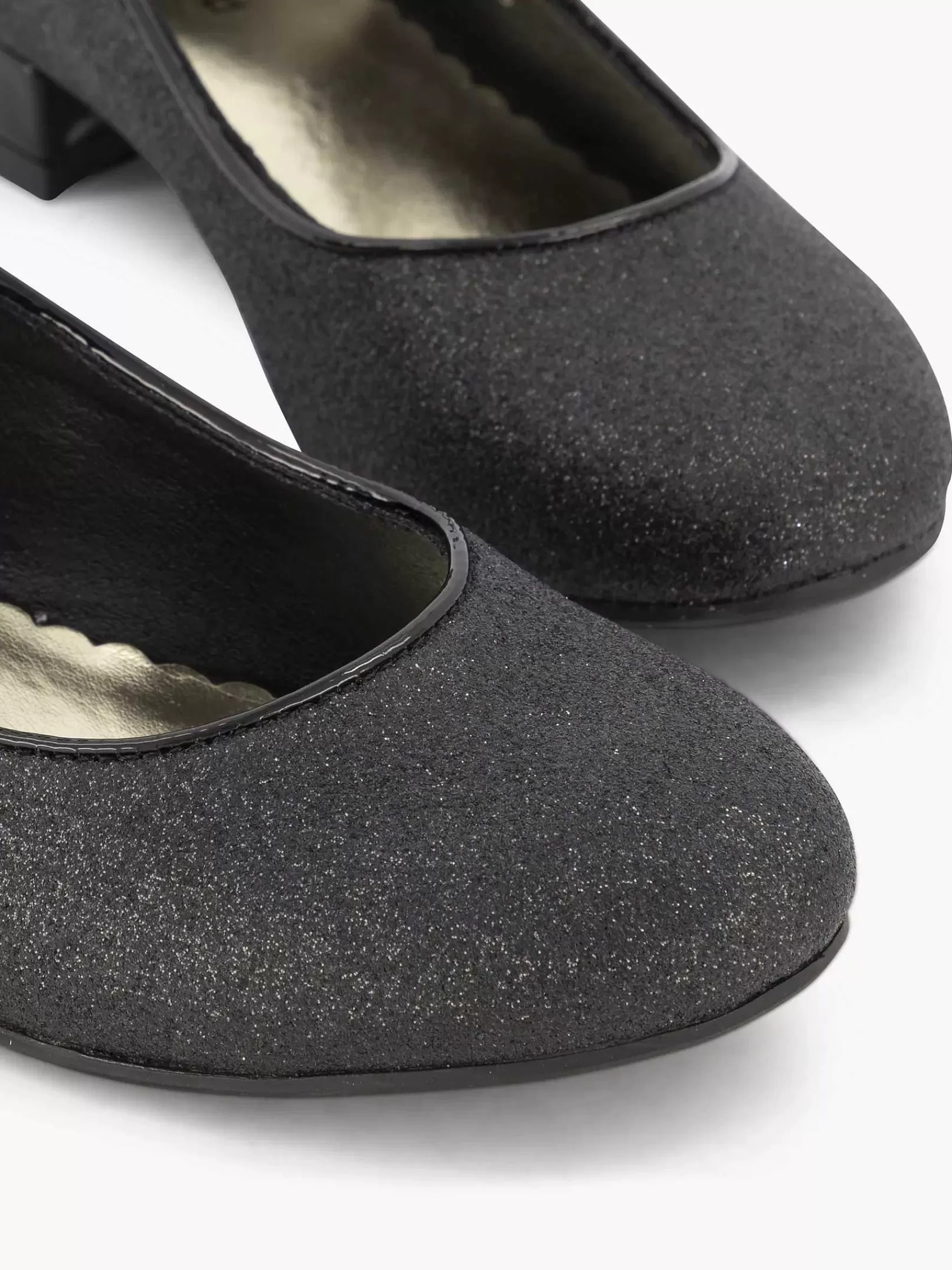 Outlet Graceland Schwarzer Ballerina-Glitzer