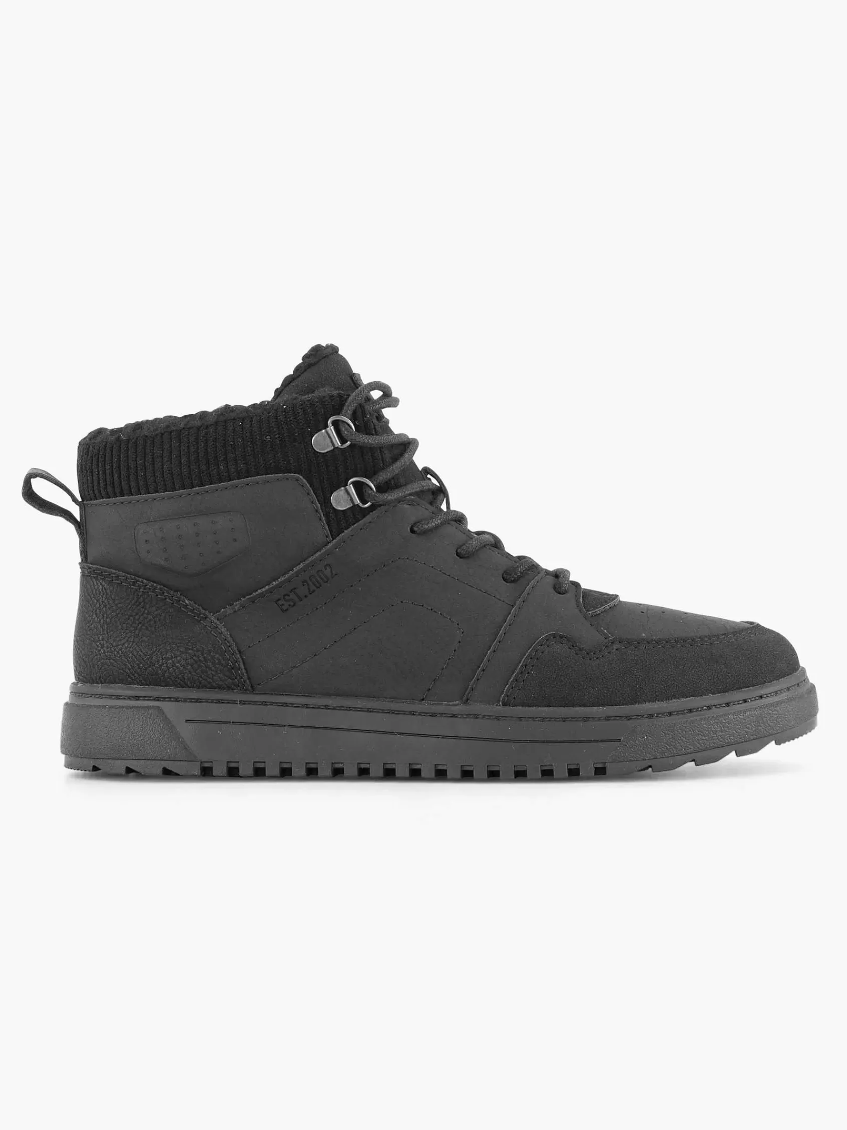 Hot Vty Schwarzer Hoher Sneaker