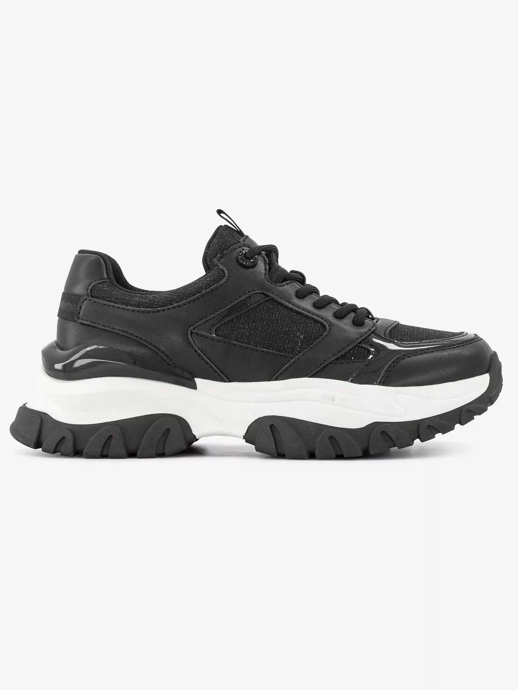 Fashion Oxmox Schwarzer Klobiger Sneaker