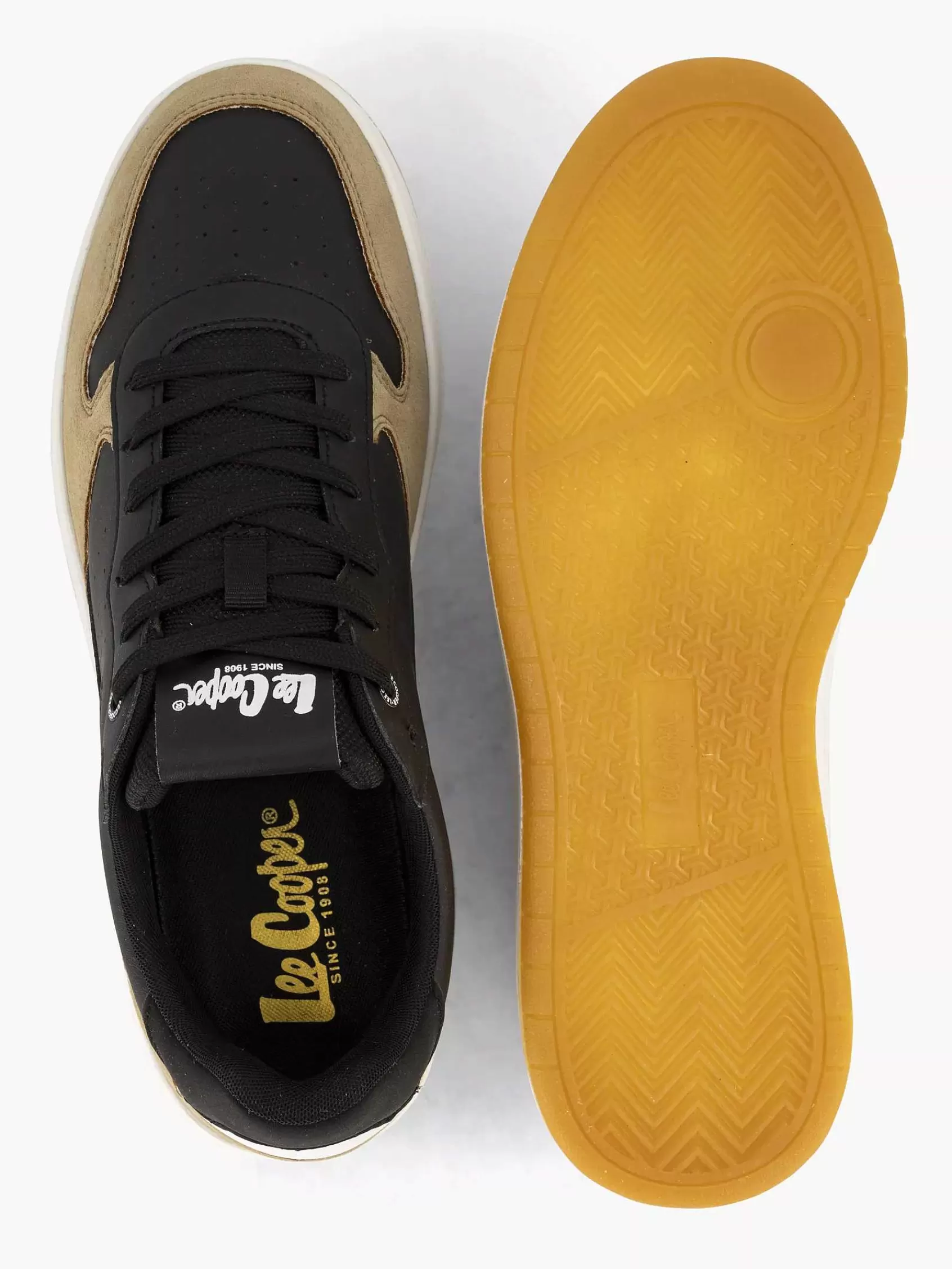 Clearance Lee Cooper Schwarzer Sneaker