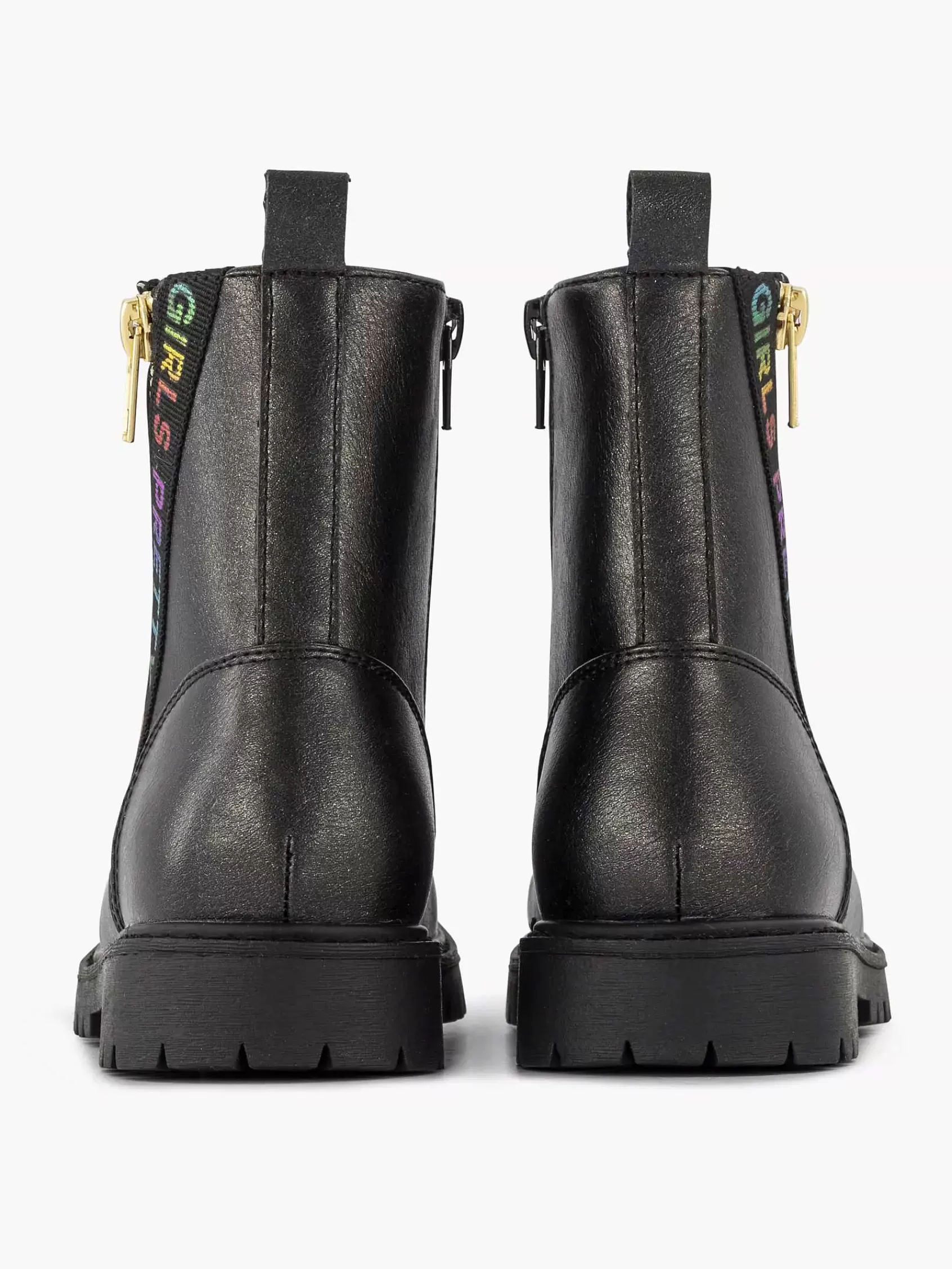New Graceland Schwarzer Spitzenstiefel