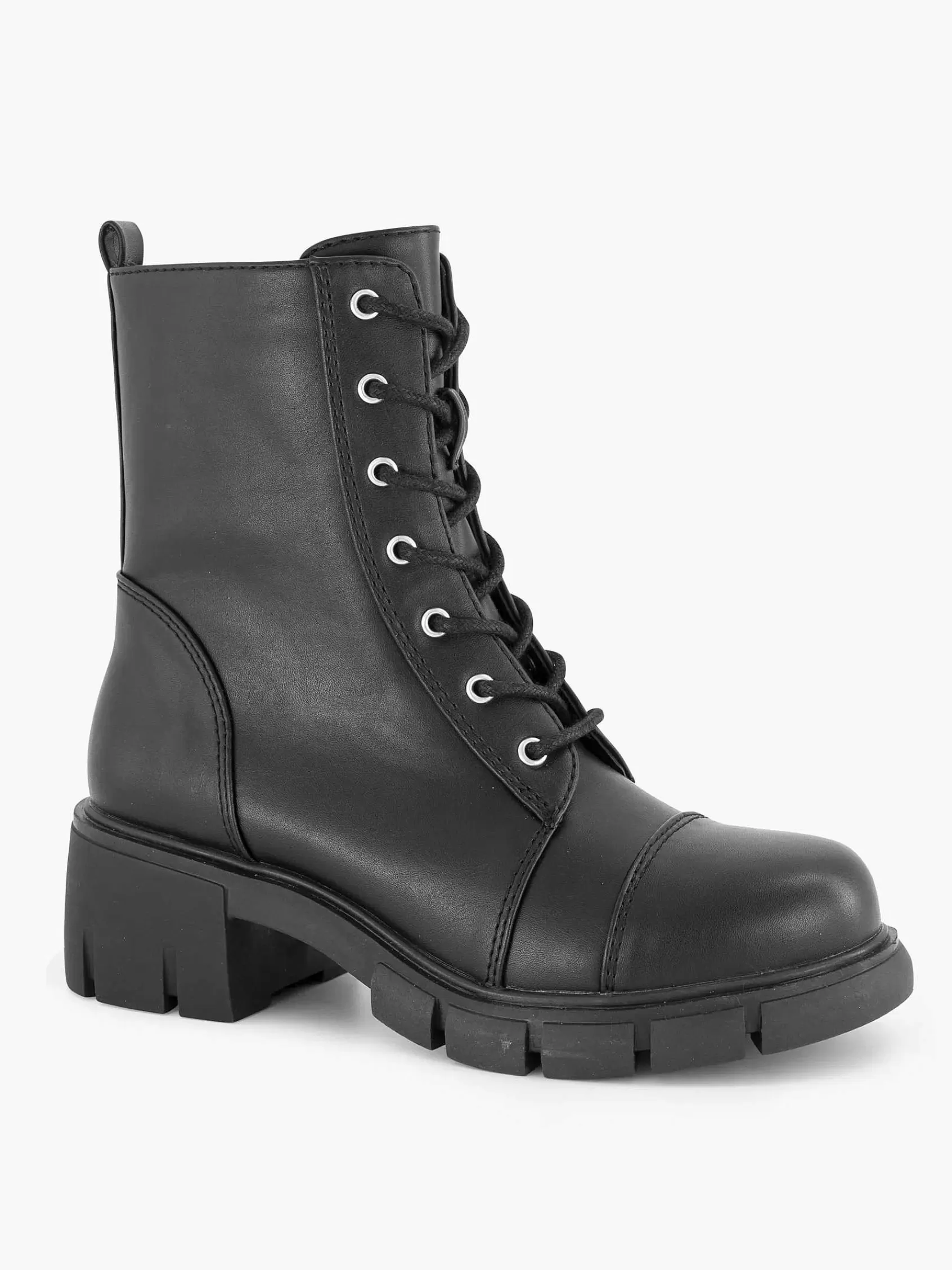 Fashion Oxmox Schwarzer Spitzenstiefel