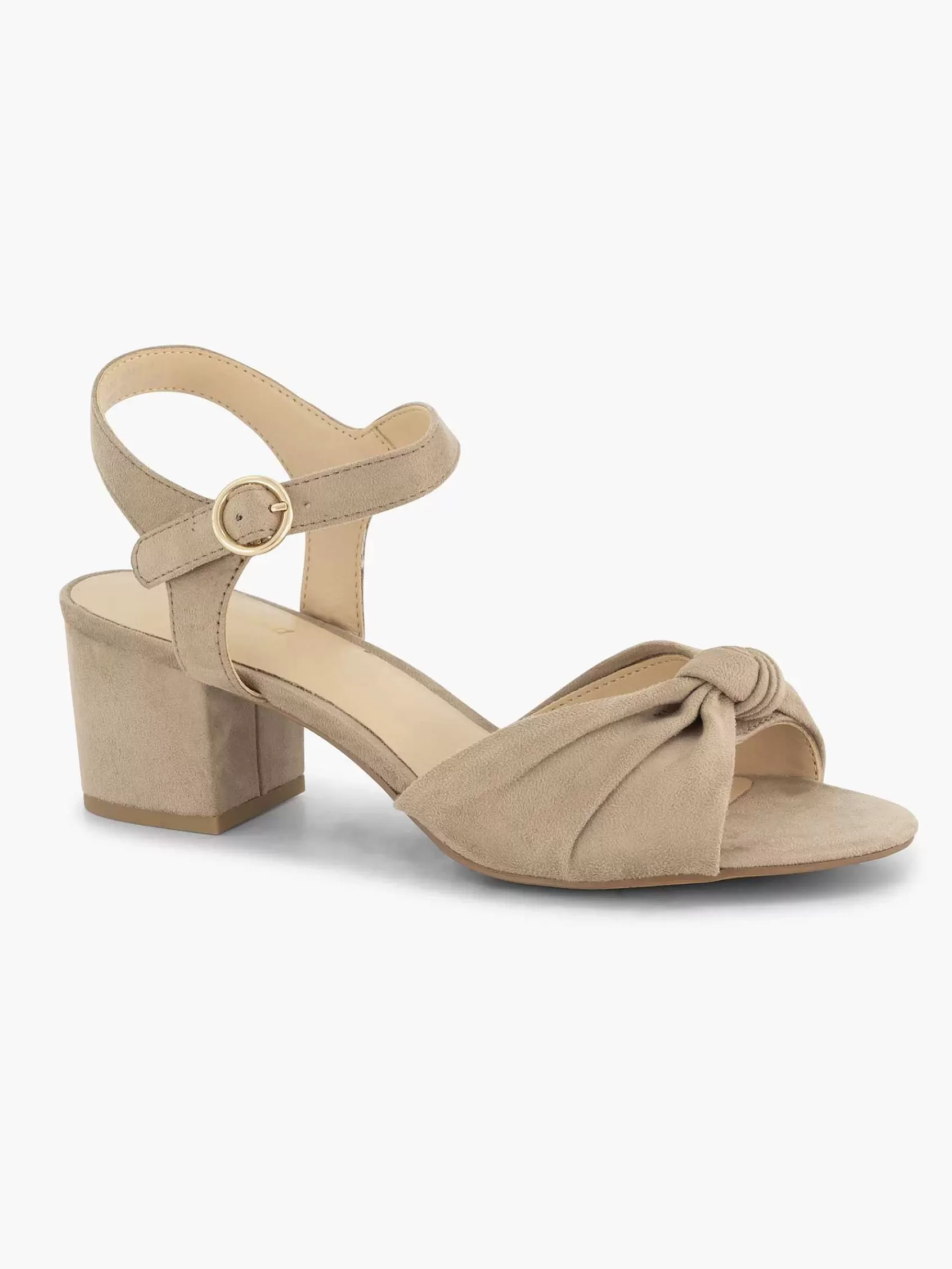 New Graceland Taupefarbene Sandalette
